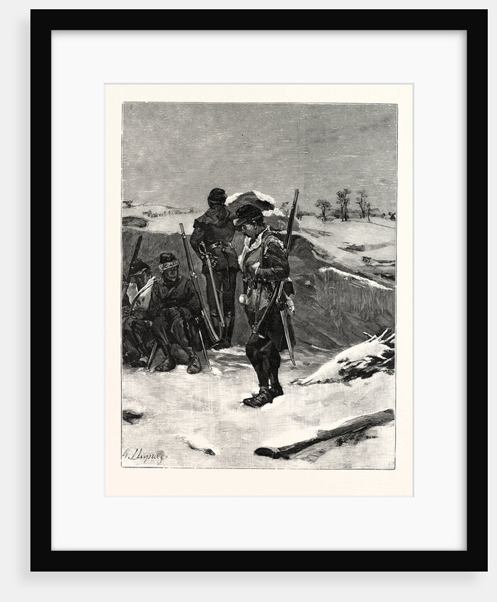 In Snow on the Ramparts by Anonymous