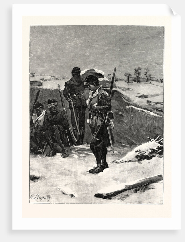 In Snow on the Ramparts by Anonymous
