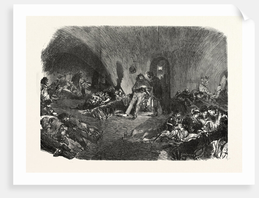 Paris, St. Genovesa, Catacombs, France by Anonymous