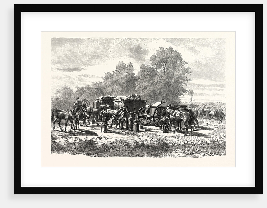 Field Smithy or Forge, at a Field Artillery Regiment by Anonymous