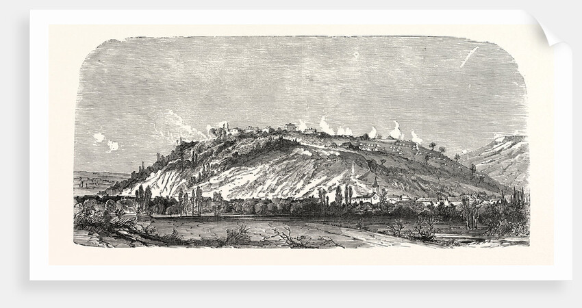 The North Side of Mont D'Avron During the Bombardment by the Germans on 27 December 1870 by Anonymous