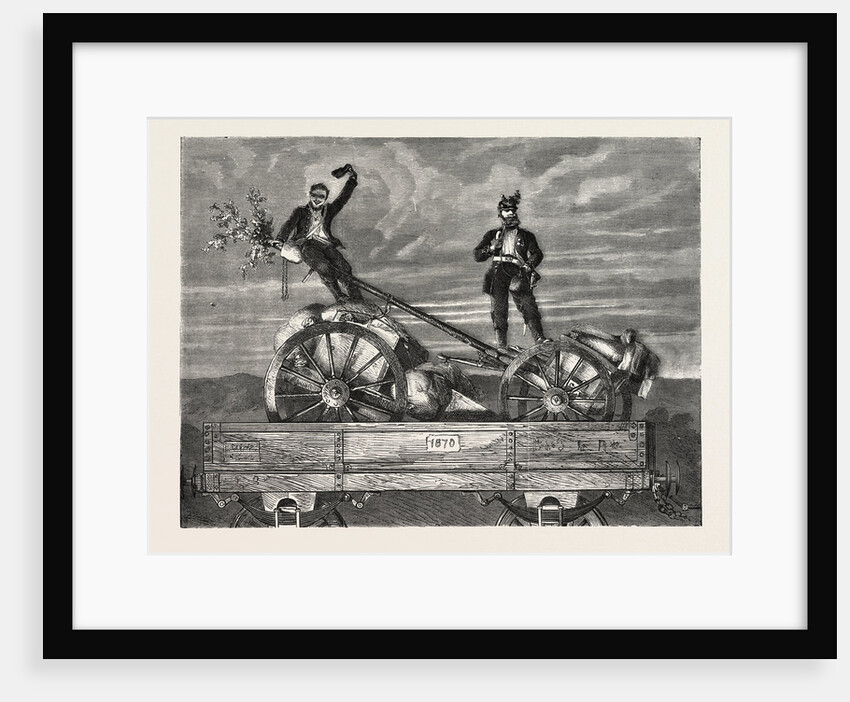 on the Border, 1870 by Anonymous