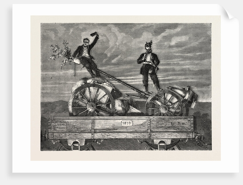 on the Border, 1870 by Anonymous