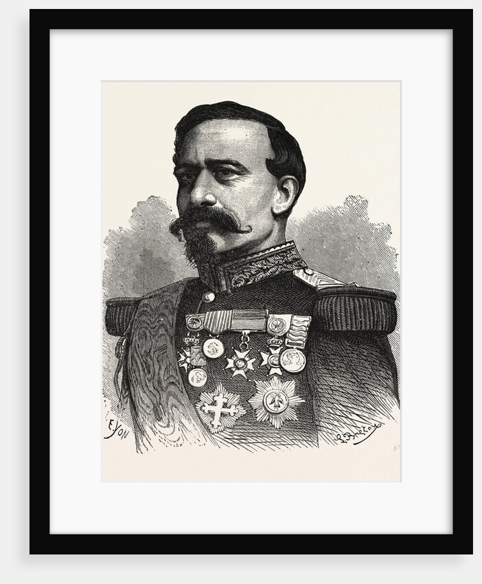 General Bourbaki, Commanding the Imperial Guard by Anonymous