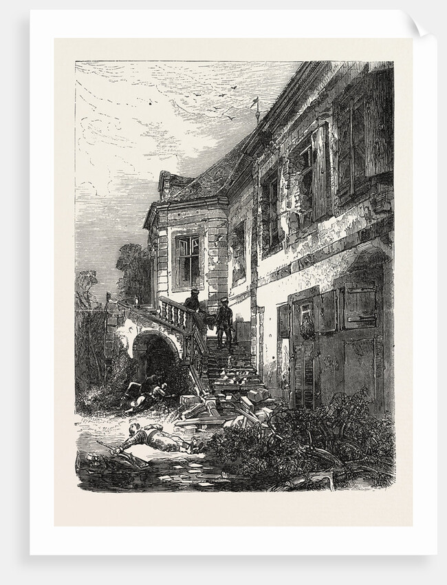 Castle Schaffenbourg August 4 1870 by Anonymous