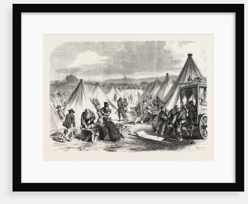 Camp of Mac Mahon Converted to an Ambulance after the Battle of Worth, 7 August 1870 by Anonymous