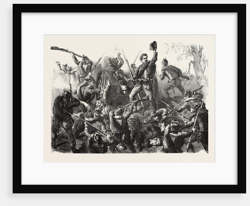 A Gun at Worth in the Evening of August 6 1870 by Anonymous