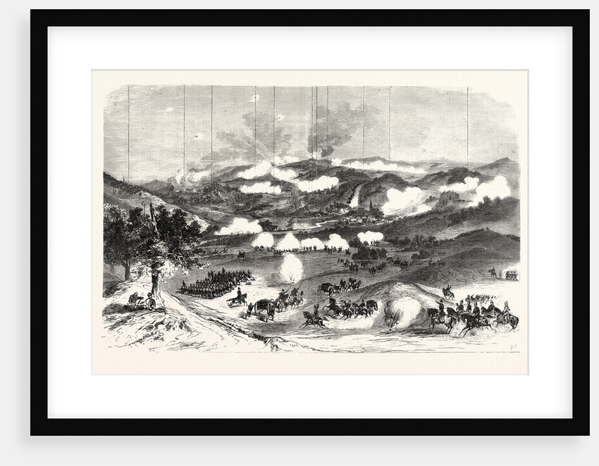 Troops 11th German Corps, Gunstett by Anonymous
