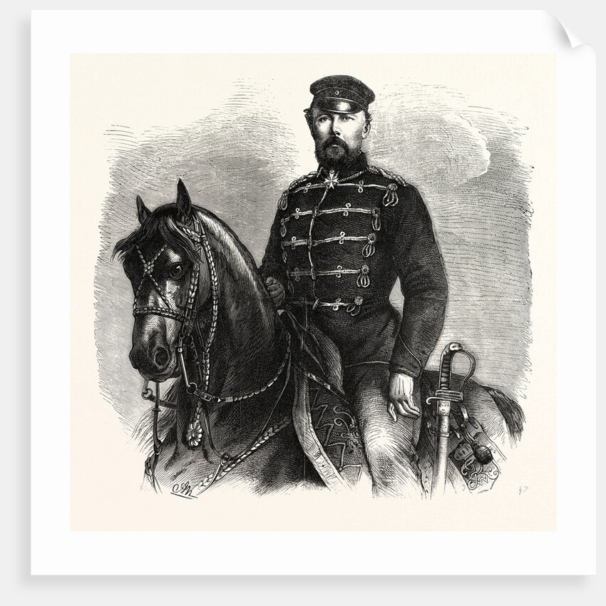 Prince Frederick Charles, the Second German Army Commander by Anonymous