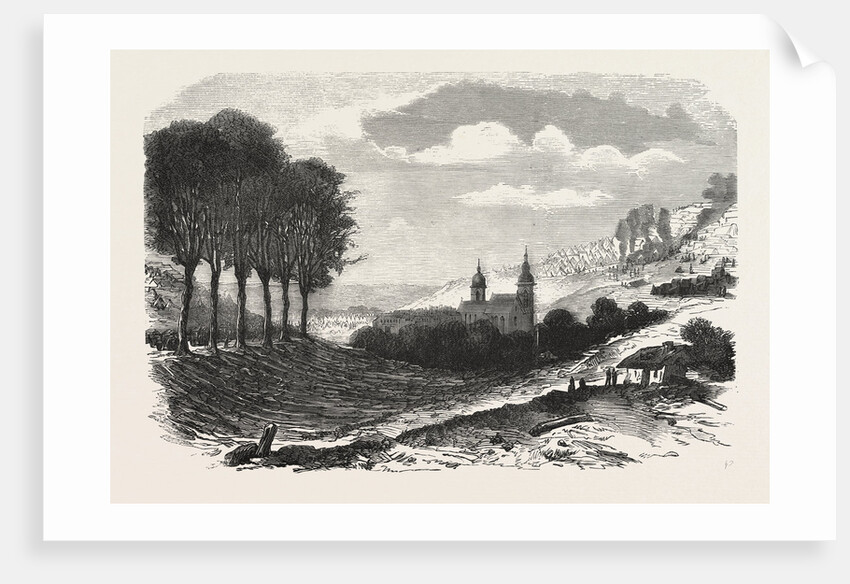 French Camp Near Saint-Avold 1870 by Anonymous