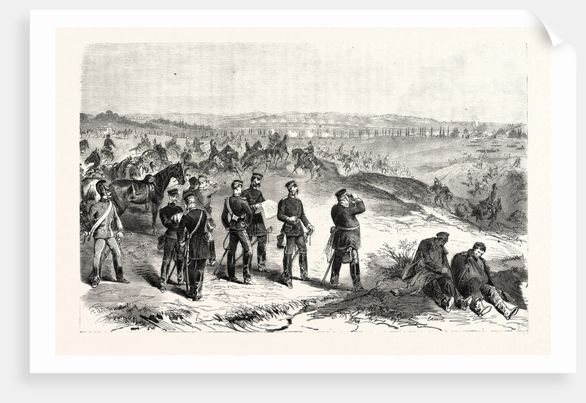 Attaque by the Saxons against Sainte-Marie-Aux-Chênes on 18 August 1870 by Anonymous