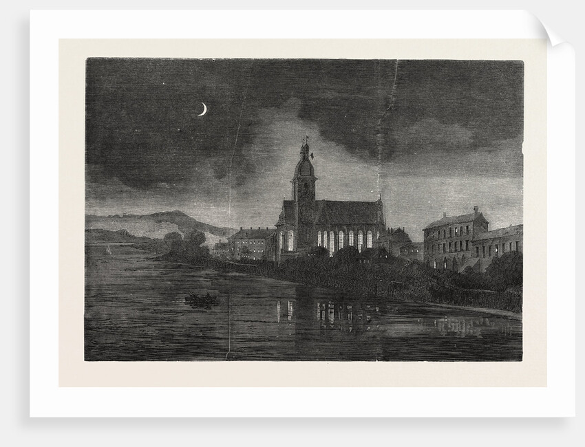 Chapel of the Seminar of Pont-a-Mousson, Converted Into a Main Hospital, 1870 by Anonymous