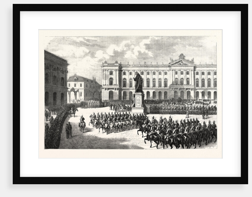 Prussian Troops Arrival on the Place Stanislas, Nancy, 15 August 1870 by Anonymous