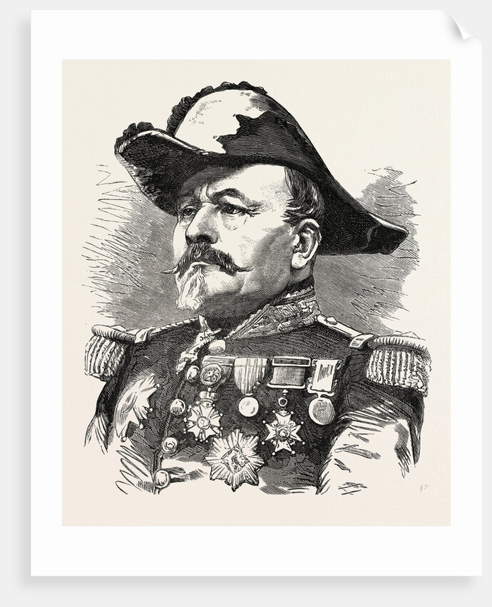 General Uhrich, Governor of Strasbourg 1870 by Anonymous