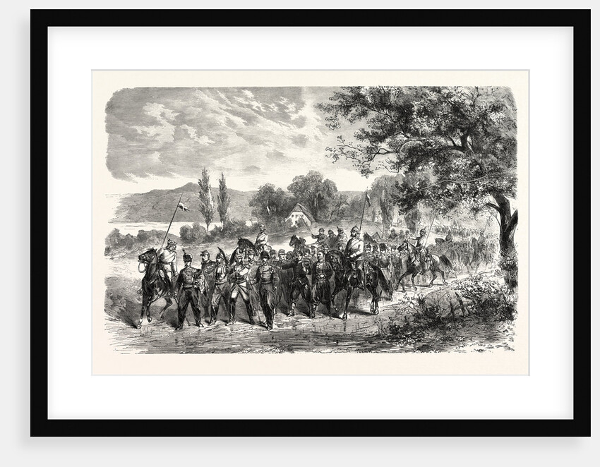 Convoy of Prisoners of the Army of Metz, the Valley of the Moselle, October 30 1870 by Anonymous