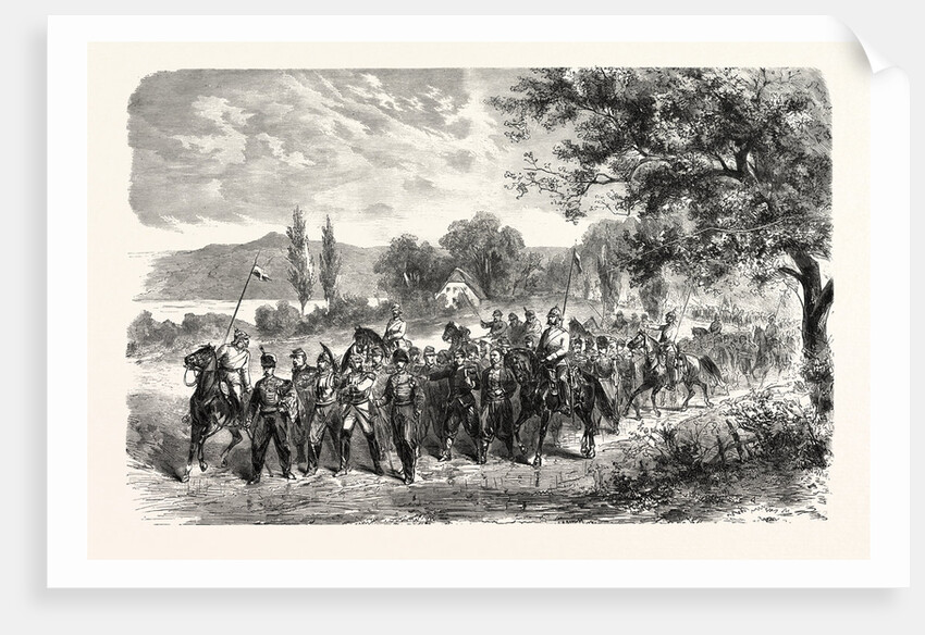 Convoy of Prisoners of the Army of Metz, the Valley of the Moselle, October 30 1870 by Anonymous