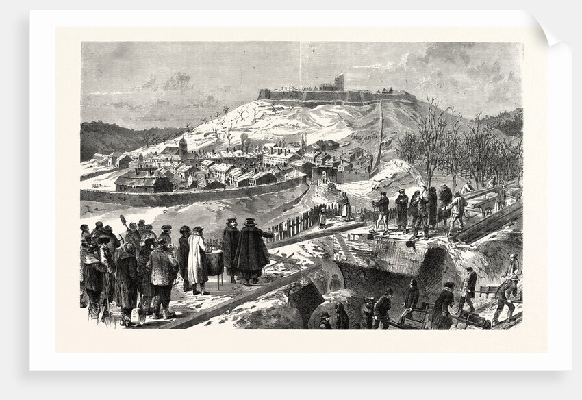 The City and the Fortress Montmedy, December 15 1870 by Anonymous