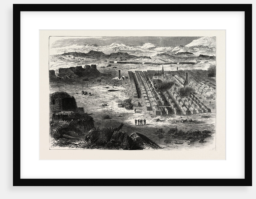 View of the Camp Pe Conlie Near Mans 1870 by Anonymous
