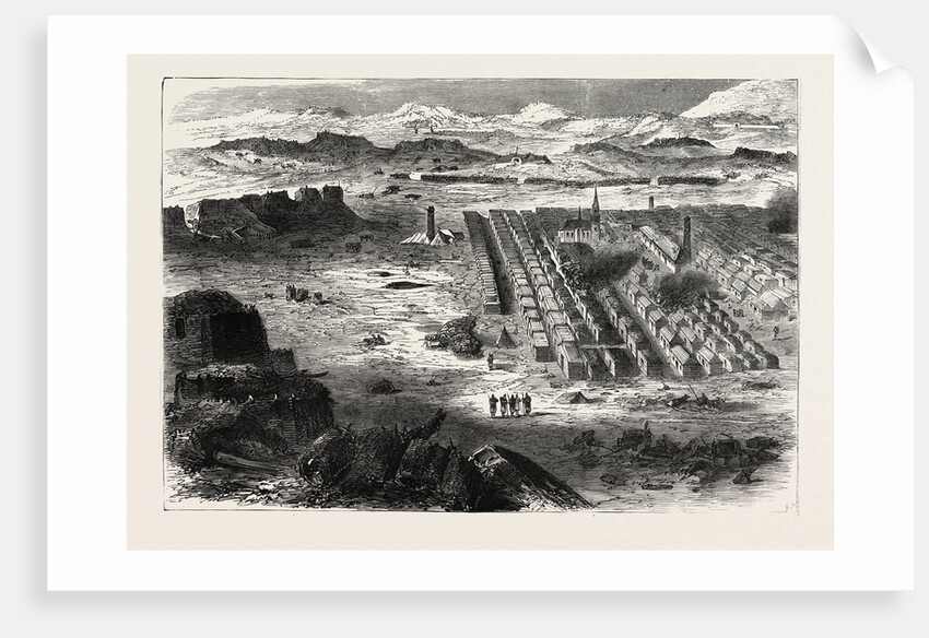 View of the Camp Pe Conlie Near Mans 1870 by Anonymous