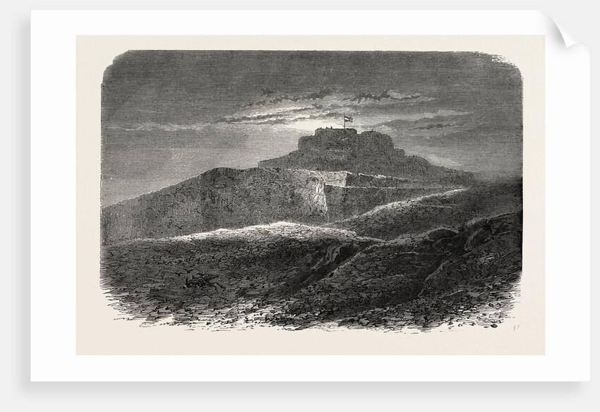 The Citadel (Castle) Belfort, Engraving 1870 by Anonymous
