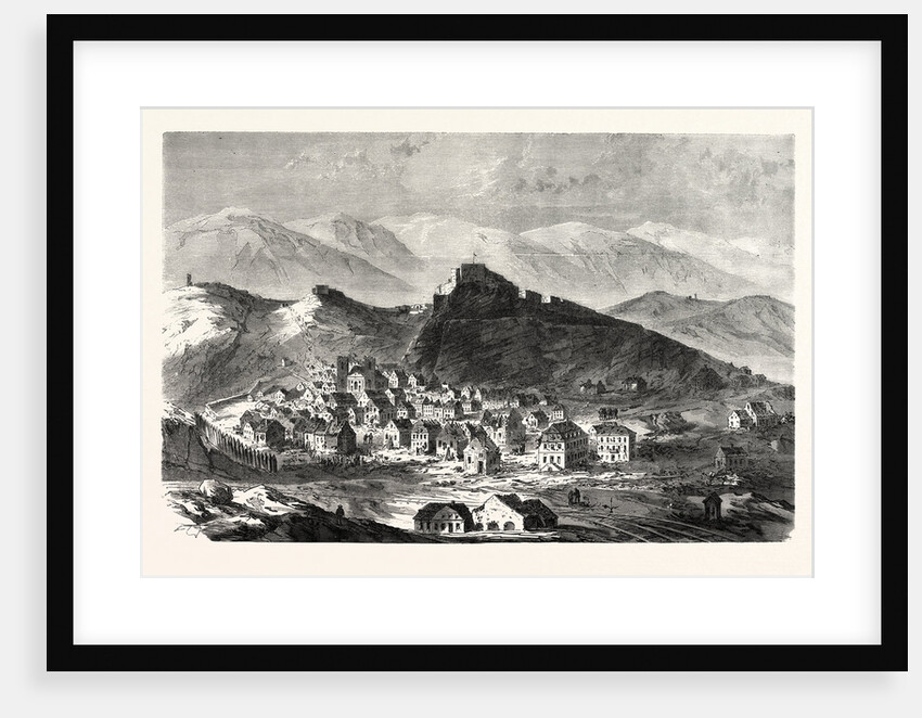 The City and the Fortress of Belfort, February 18 by Anonymous
