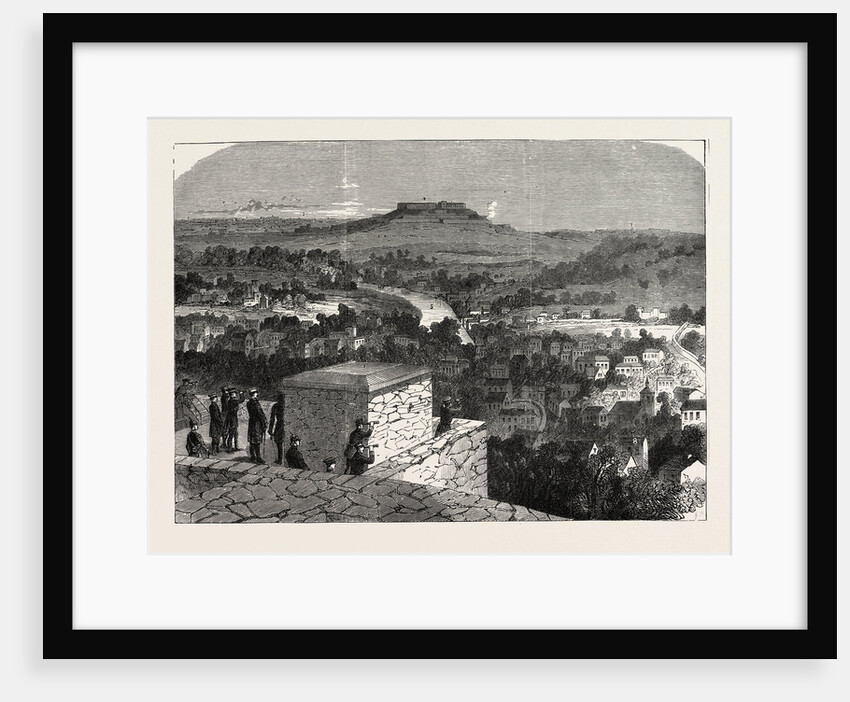 View of Mont-Valerian, Battle of Louveciennes by Anonymous