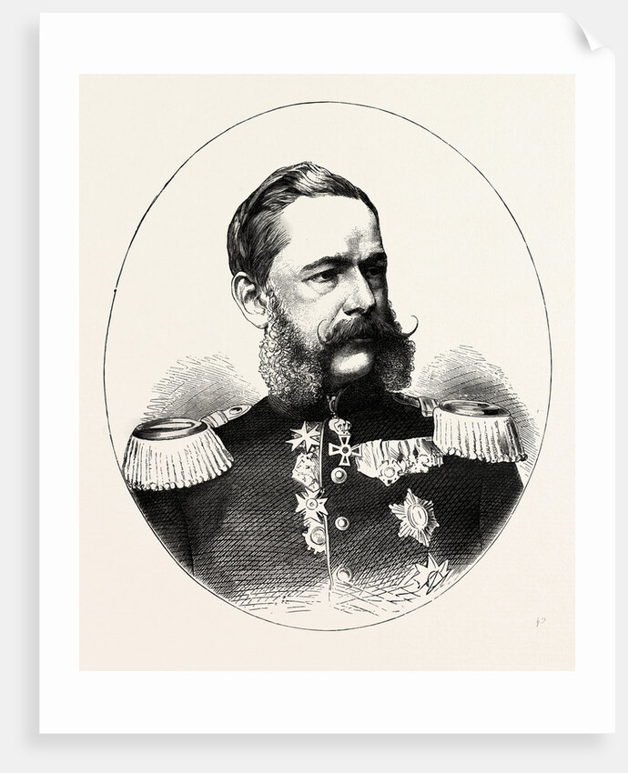 Lieutenant General George Frederick Alfred Von Fabrice, Minister of the War of Saxony and Governor General of Versailles by Anonymous