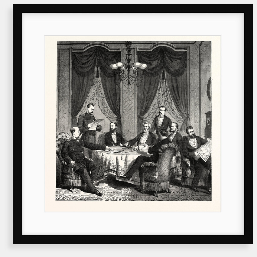 Plenipotentiary Conference Dealing with Peace in Frankfurt, May 1871 by Anonymous