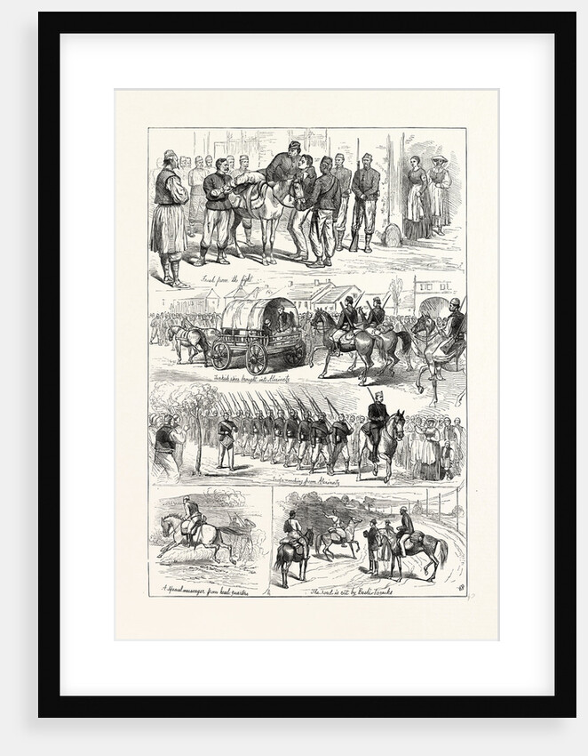 The War: Notes at Alexinatz by Anonymous