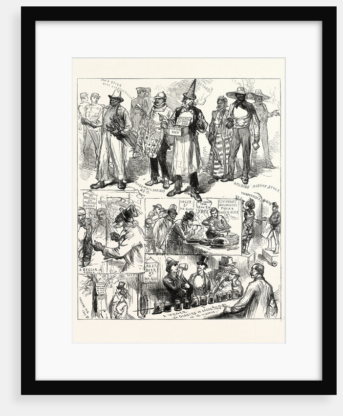 The American Centenary Festival: Sketches in Philadelphia by Anonymous