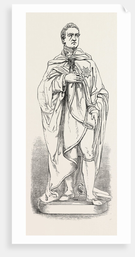 Marble Statue of the Late Marquis of Londonderry, K.G. by Anonymous