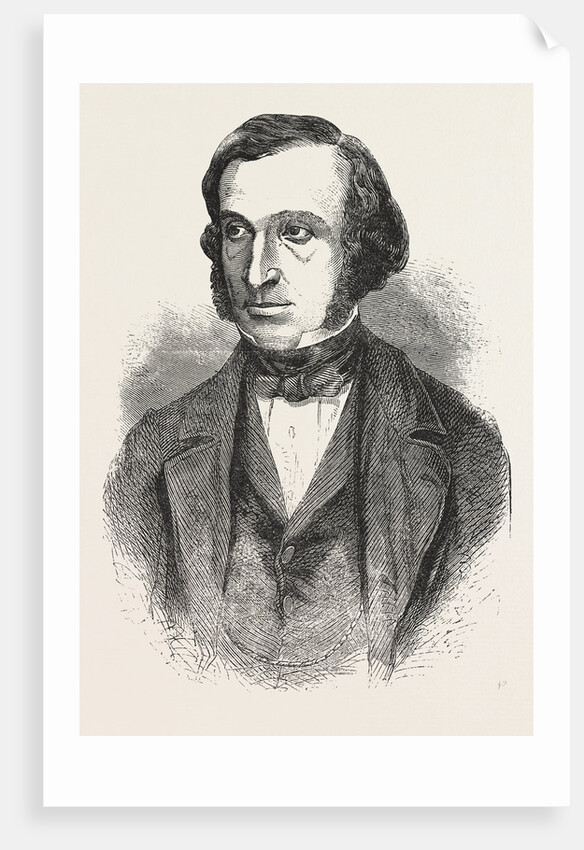 Mr. J. Napier, M.P. for the University of Dublin. 1849 by Anonymous