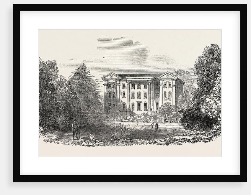 The East India Company's Military Seminary, Addiscombe-Place, Near Croydon, UK, 1849 by Anonymous