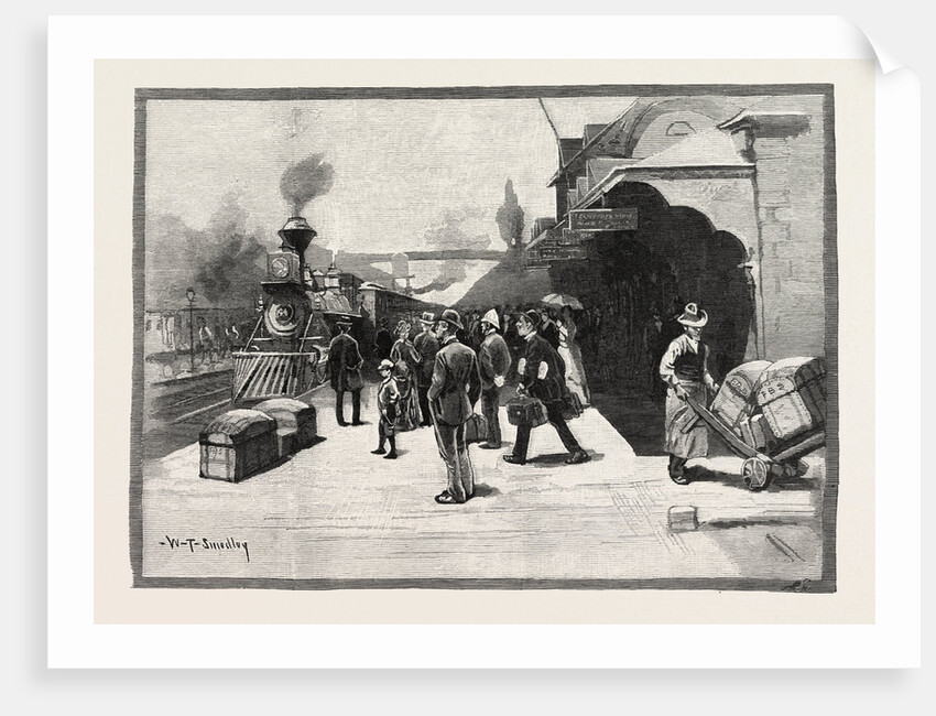Great Western Railway Station, Hamilton, Canada by Anonymous