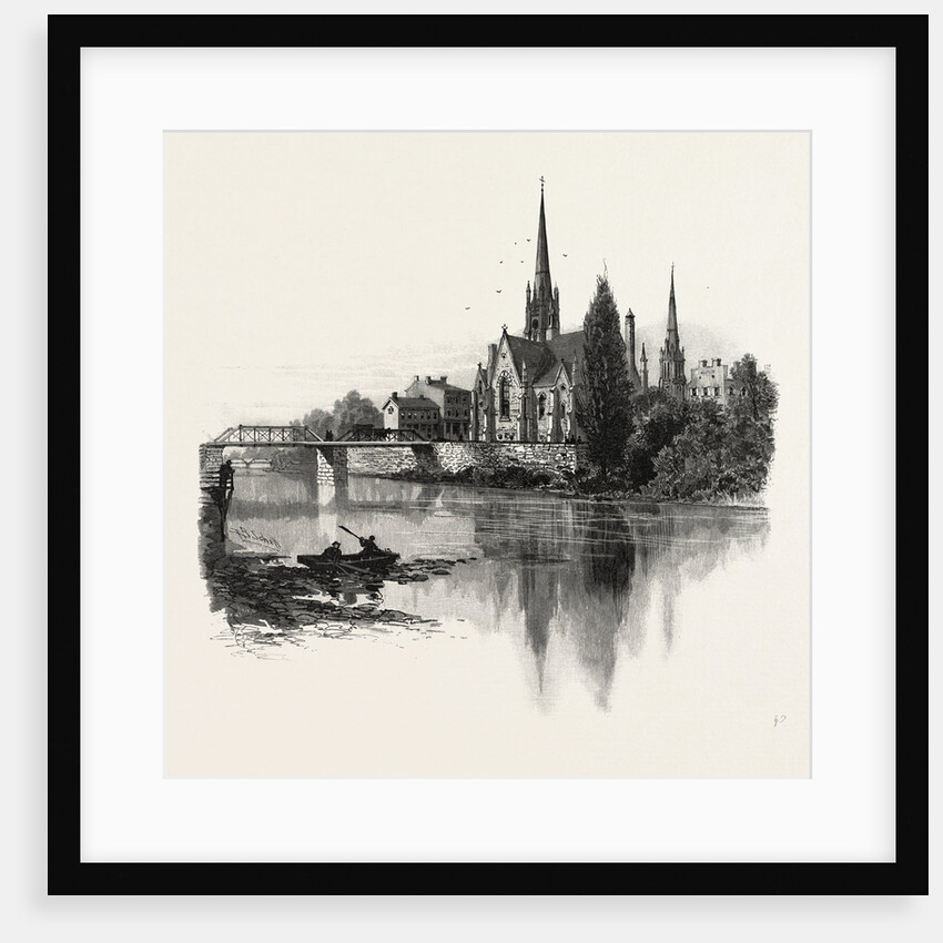 New Presbyterian Church, Galt, Canada by Anonymous