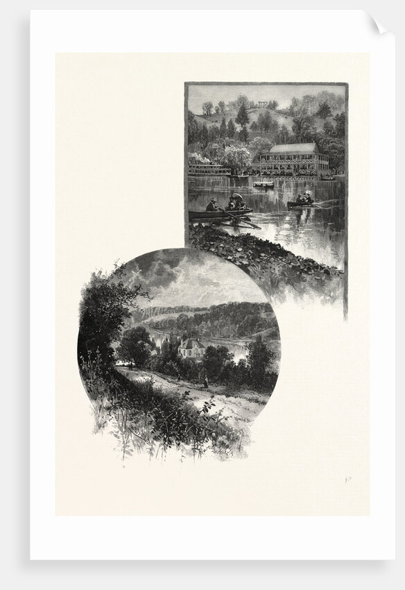 The Thames Valley, below London; Springbank, Canada by Anonymous