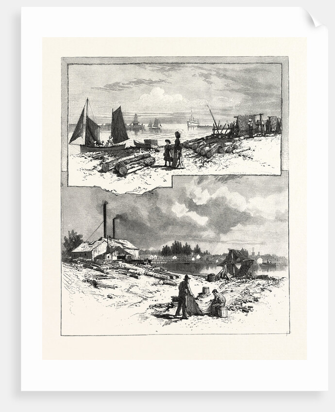 Georgian Bay and the Muskoka Lakes, Sketches at Meaford, Canada by Anonymous