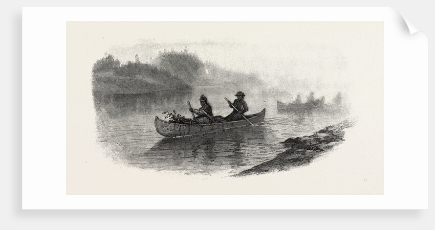 Georgian Bay and the Muskoka Lakes, Indian Women Carrying Berries to Market, Canada by Anonymous