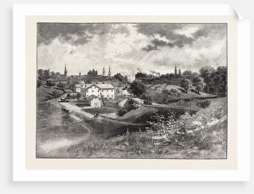 Bowmanville, from the West, Canada by Anonymous