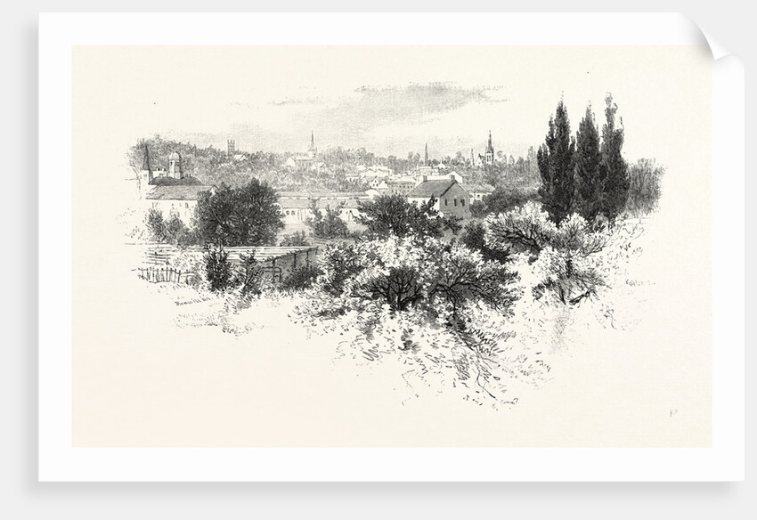 A Glimpse of Port Hope, Canada by Anonymous