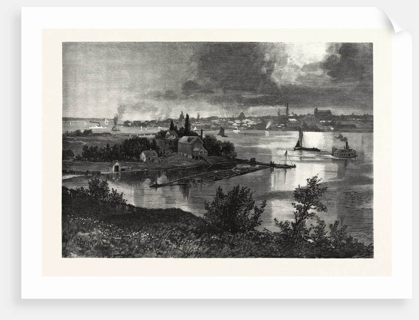 Kingston, from Barriefield, Canada by Anonymous