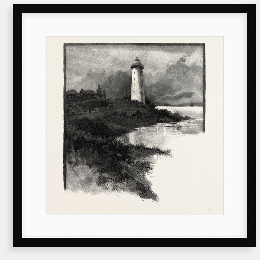Old Lighthouse, Prescott, Canada by Anonymous