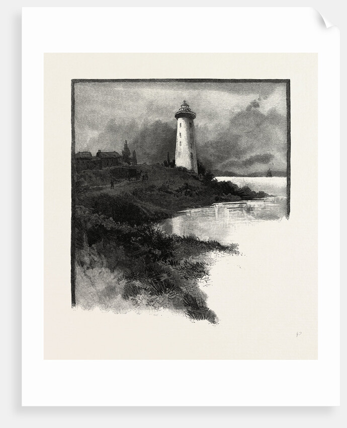 Old Lighthouse, Prescott, Canada by Anonymous