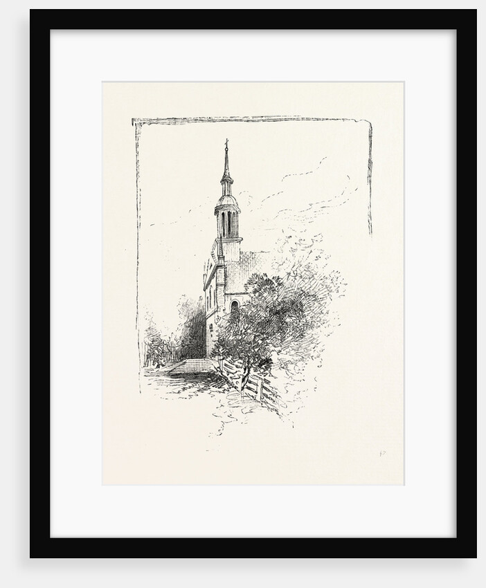 Old Church at Iberville, Canada by Anonymous