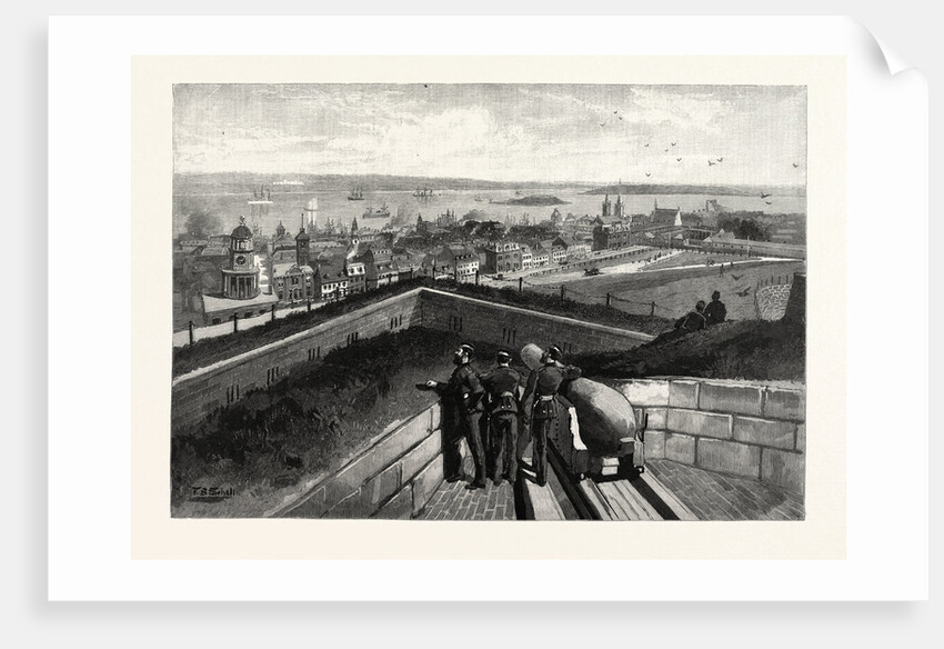 Nova Scotia, Halifax, from Citadel, Canada by Anonymous