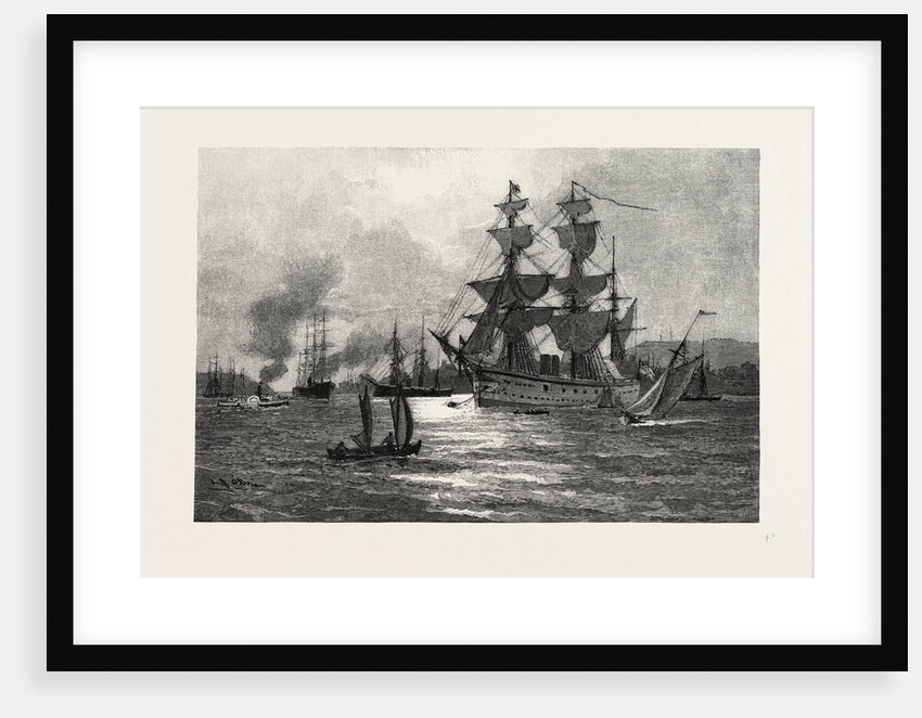 Nova Scotia, Men-of-War, Halifax Harbour, Canada by Anonymous
