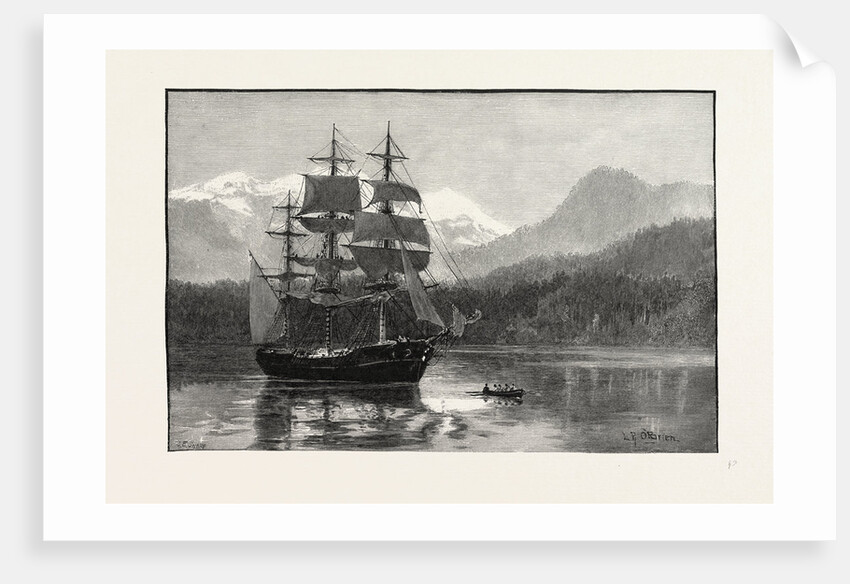 British Columbia, Port Moody, Vessel Containing First Shipment of Canada Pacific R.R. Iron, Canada by Anonymous