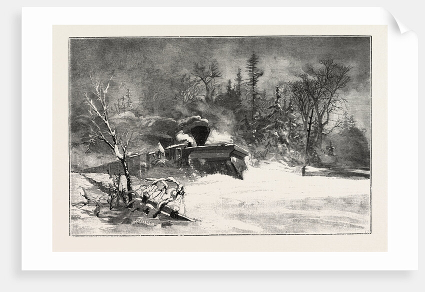 Triumph of the Snow-Plough, Canada by Anonymous