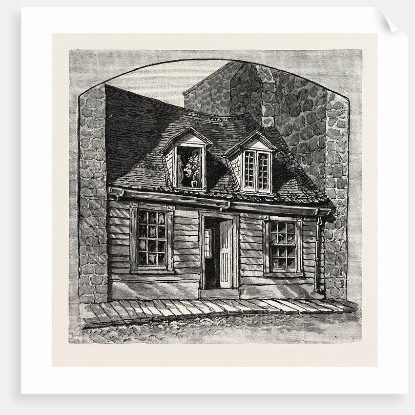 House to which Montgomery's Body Was Carried, Canada by Anonymous