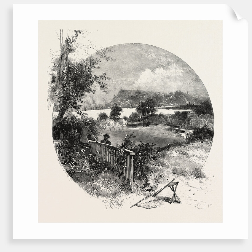 Quebec, View from the Old Manor House at Beauport, Canada by Anonymous